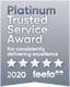 Platinum Trusted Service Award 2020